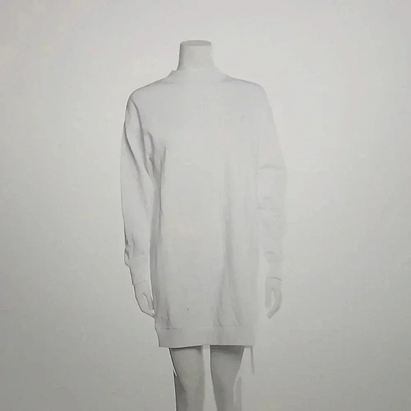 VINCE MOCK NECK MINI SWEATSHIRT DRESS SIZE XS - Picture 1 of 5